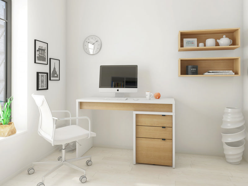 Nordika Chrono Reversible Desk Panel - Natural Maple