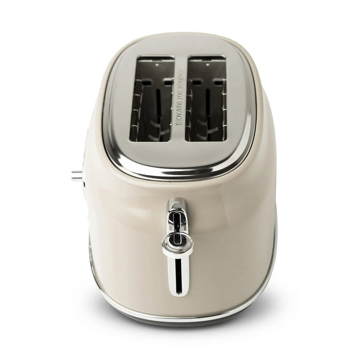 Haden Dorset 2-Slice Wide Slot Toaster - Putty Beige