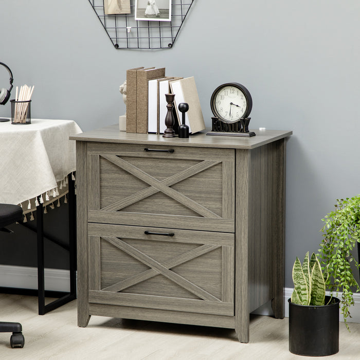 Vinsetto Veritcal Filing Cabinet With Hanging Bars For A4 Size
