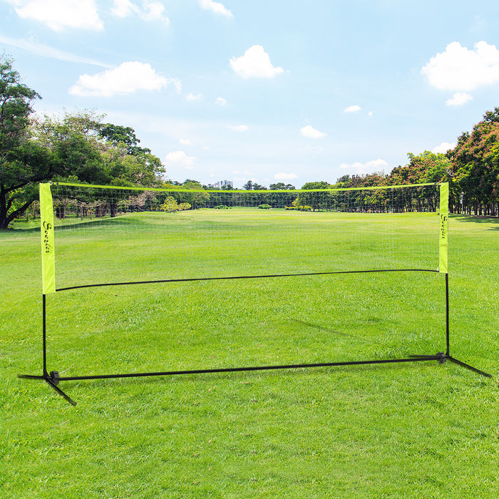 Soozier 14ft Badminton Net, for Volleyball, Tennis, Badminton, Pickleball