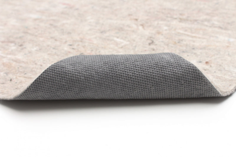 Modern 2'0\" x 10'0\" Under-Padding Rug in Grey Indoor Area Rug