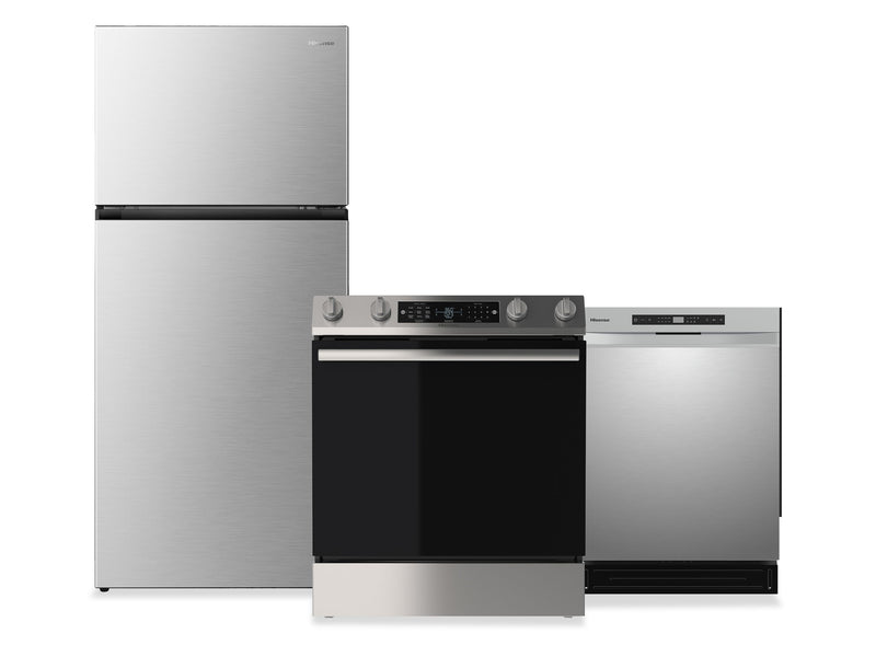 Hisense 3-Piece Kitchen Appliance Package – Stainless Steel - HI05KPK3 