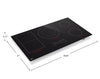 LG 36” Smart Induction Cooktop with UltraHeat™ 5.0kW Element – Black - CBIH3617BE | Surface de cuisson intelligente à induction LG de 36 po avec élément UltraHeatMC de 5,0 kW - noire - CBIH3617BE
