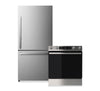 Hisense 2-Piece Kitchen Appliance Package – Titanium and Stainless Steel - HI08KPK2 