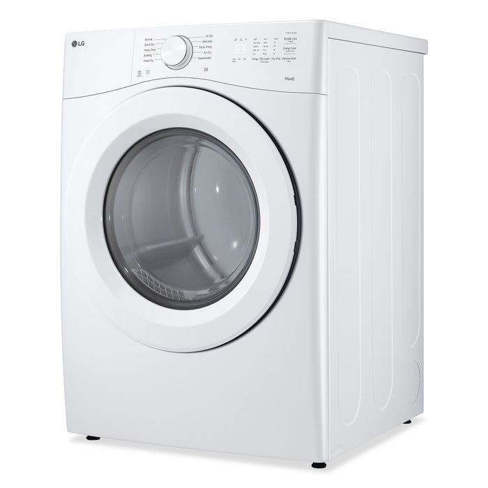 LG 7.4 Cu. Ft. Ultra Large Capacity Electric Dryer with AI Sensor Dry® - DLE3420W