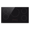 LG 36” Smart Induction Cooktop with UltraHeat™ 4.3kW Element – Black - CBIH3613BE | Surface de cuisson intelligente à induction LG de 36 po avec élément UltraHeatMC de 4,3 kW - noire - CBIH3613BE
