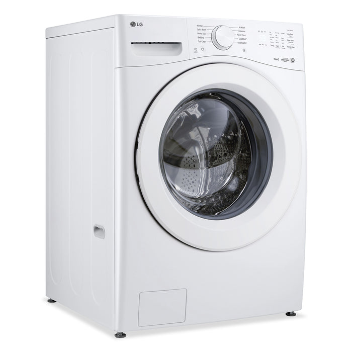 LG 4.5 Cu. Ft. Ultra Large Front Load Washer with AI Wash – White - WM3420CW