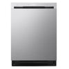 LG 23.7” 48 dBA Front Control Dishwasher - Fingerprint Resistant Stainless Steel - LDNFC33LS | Lave-vaisselle LG de 23,7 po et de 48 dBA - acier inoxydable résistant aux traces de doigts - LDNFC33LS