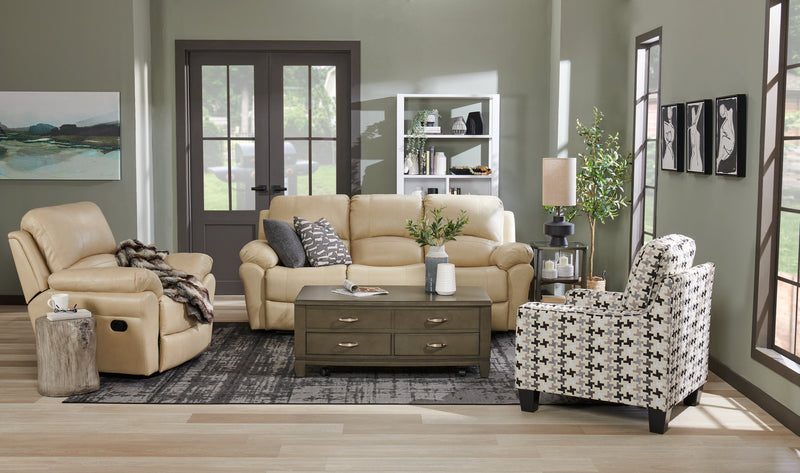 Jordy 15\" Faux Wood  Accent Table - Silver