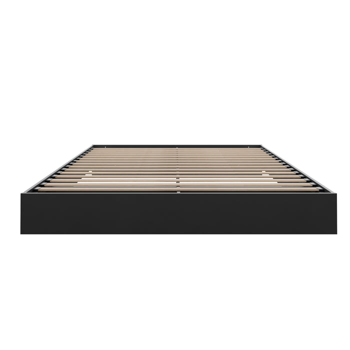 Nordika Queen Platform Bed - Black