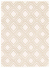 August Geod White-Tan 6'7\" x 9'6\" Area Rug