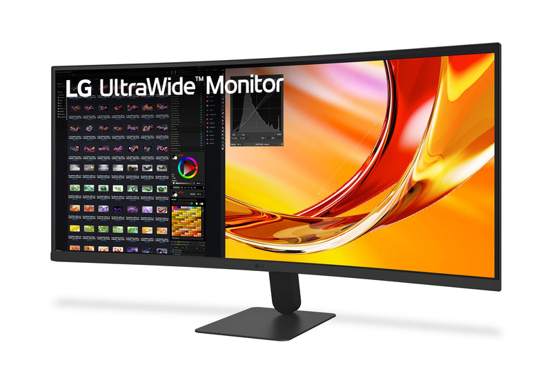 LG 34\" UltraWide™ WQHD 120Hz Curved Monitor (34U601B-B) 