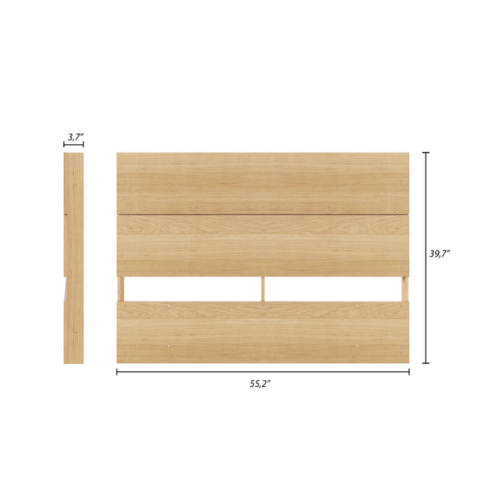 Nordika Full Panel Headboard - Natural Maple