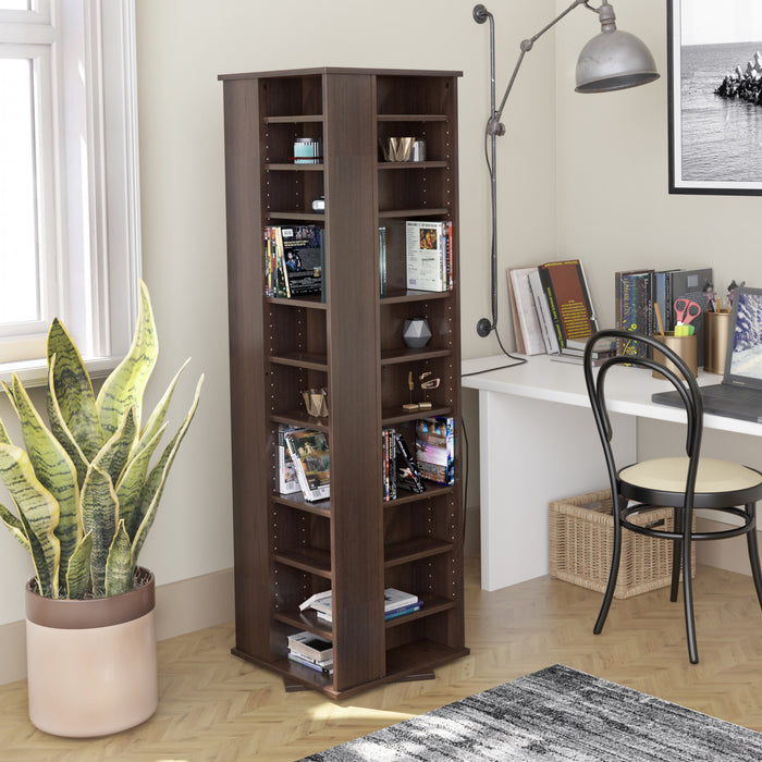 36 Adjustable Shelves Multimedia Storage - Espresso