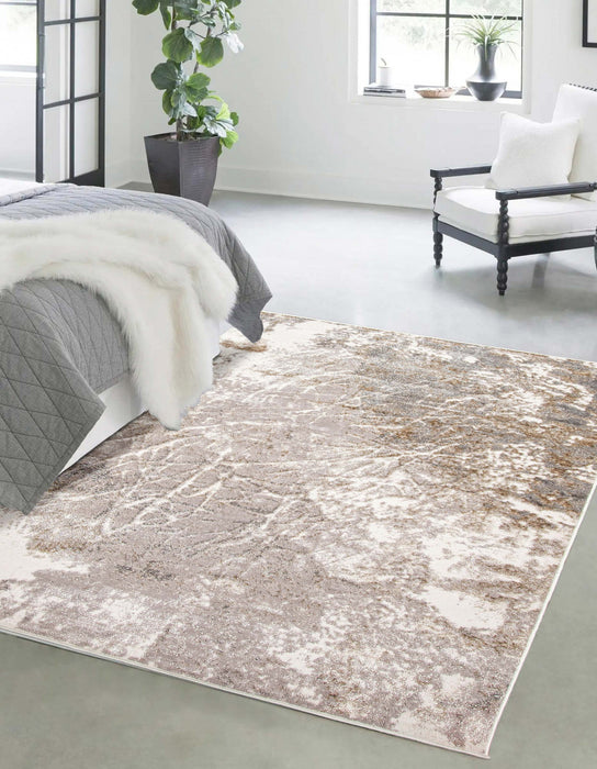 Storm Ivory Area Rug - 5'0\" x 8'0\"