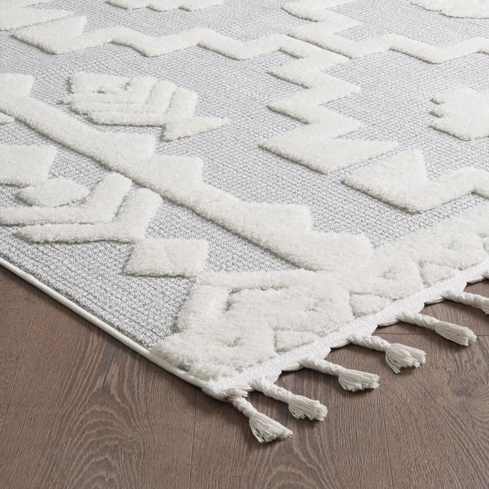 Quinto Tres Moroccan Shag Area Rug - 2'7\" x 8'