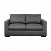 Cleo Contemporary Upholstered Loveseat in Pewter | Canape Loveseat Contemporain Cleo Rembourre en Etain