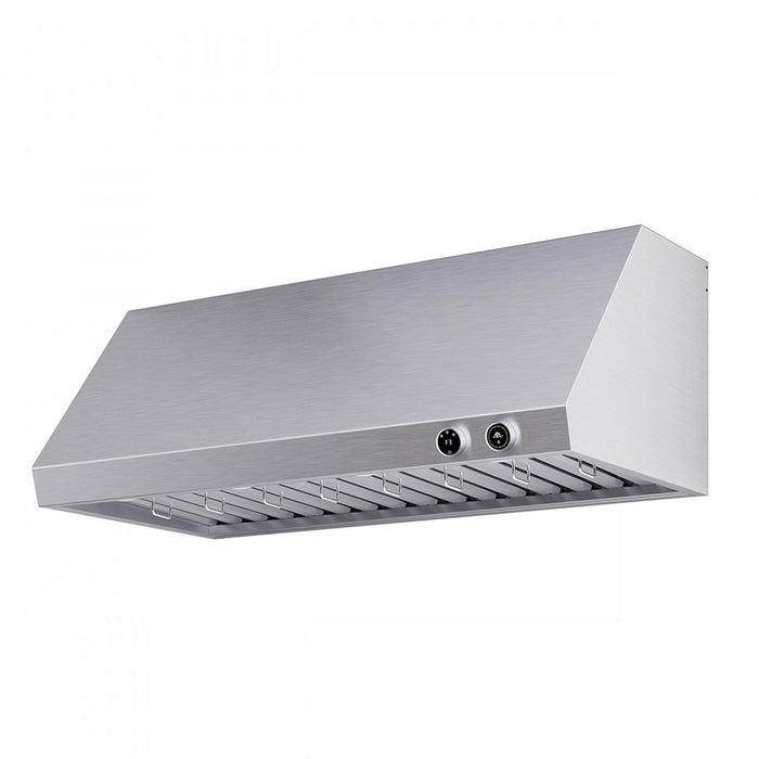 Forno Biagio 48-Inch Wall Mounted Range Hood, Stainless Steel -FRHWM5009-48