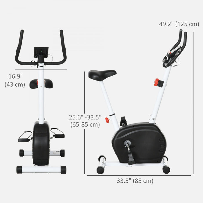 Soozier Exercise Bike With 8-level Magnetic Resistance