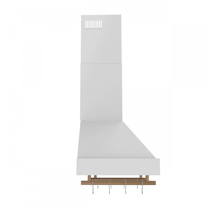 Forno Venezia 30 Inch Wall-Mounted Range Hood, White-FRHWM5503-30WHT