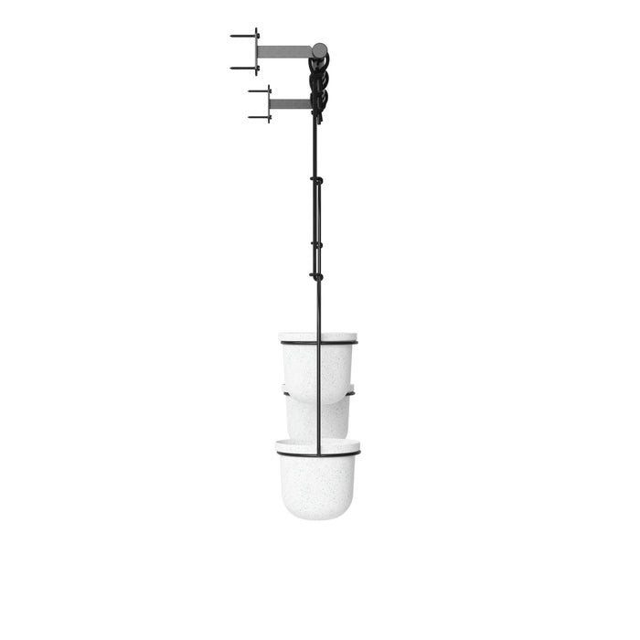 Umbra Triflora Hanging Planter - White