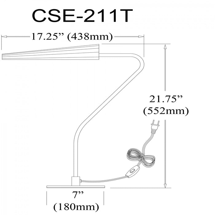 Dainolite Cassie 1 Light Table Lamp Incandescent Aged Brass Matte Black