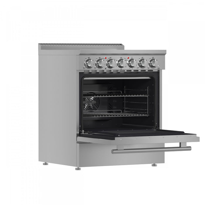 Forno Paolo 30\" Stainless Steel Electric Range, 4.38 CU.FT - FFSEL6011-30