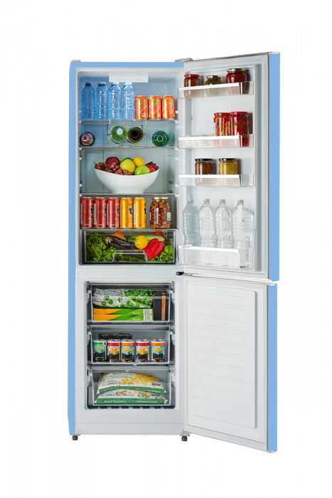 iio 11 Cu. Ft. Bottom-Freezer Retro Refrigerator - ALBR1372LB-R