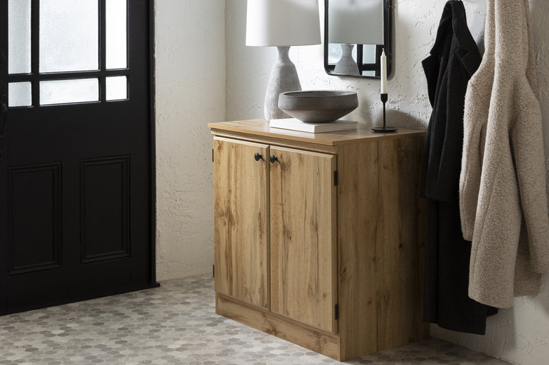 Morgan Small 2-door Accent Cabinet - Nordik Oak 