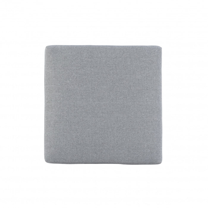 Summerlyn Fabric Indoor/Outdoor Patio Ottoman - Walnut