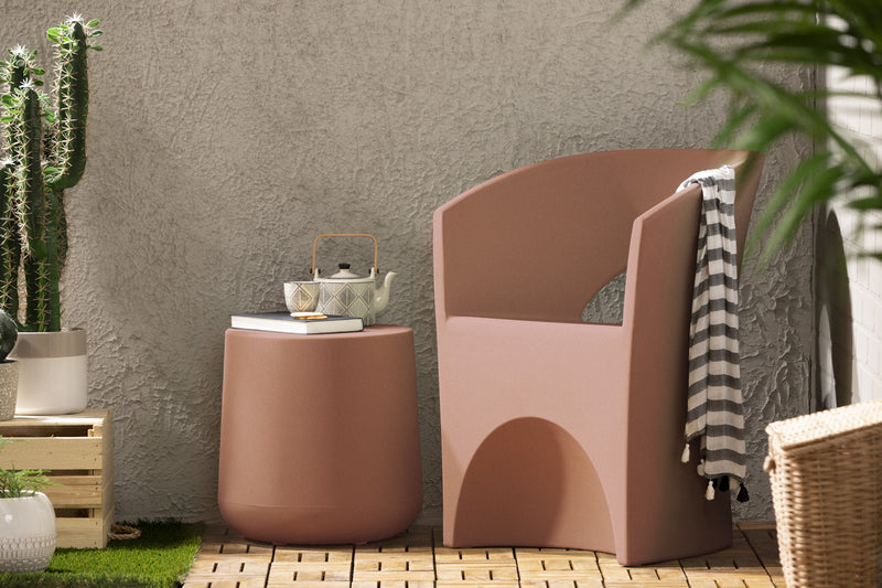 Dalya Patio Chair - Burnt Orange
