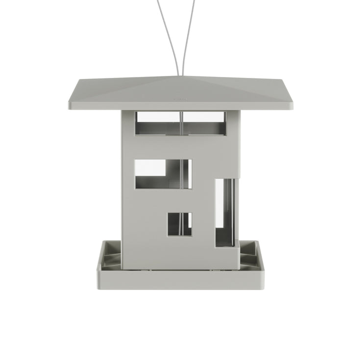 Umbra Bird House Feeder - Grey