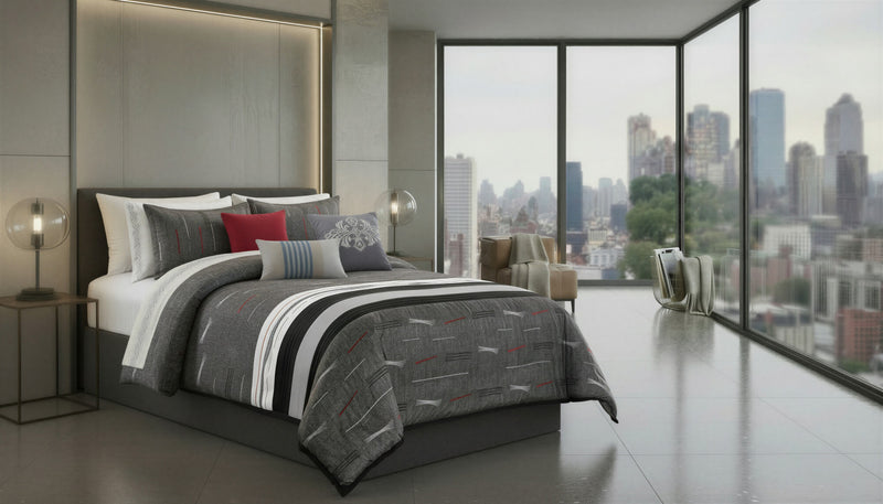 Zumi 7-Piece Queen Comforter Set