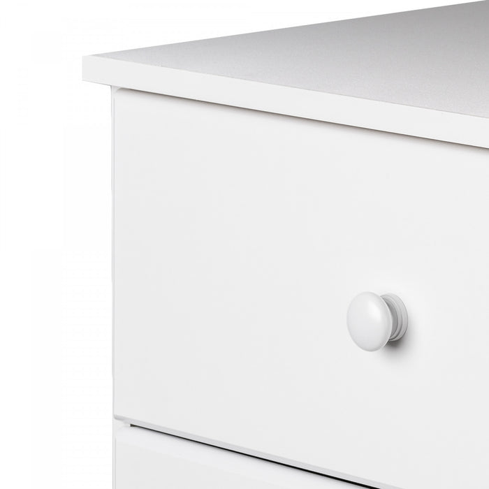 Astrid 6-Drawer Dresser - White