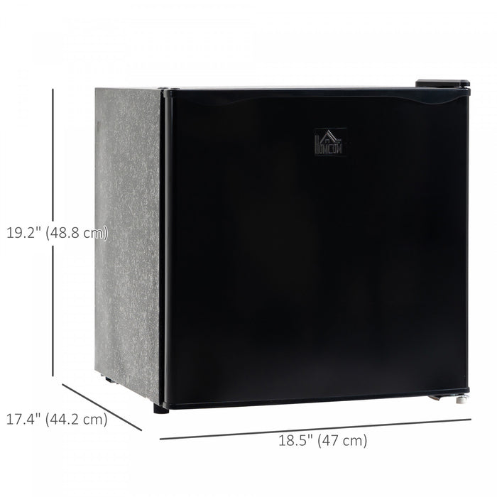 HOMCOM 1.1 Cubic Feet Compact Mini Freezer with Adjustable Temperature