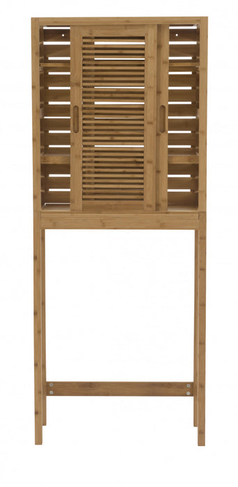 Bracken Bamboo Space-Saver Accent Cabinet - Natural
