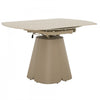 Solene 32-52 in. Round Extendable Dining Table (Seats 4) | Table de salle a manger ronde extensible Solene de 32 a 52 po (4 places)