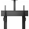Kanto MTMA100PL Mobile TV Cart with Adjustable Shelf and Built-in Handles for 55" - 100" TVs, Black Tv Mount | Chariot mobile pour televiseur Kanto MTMA100PL avec etagere reglable et poignees integrees pour televiseurs de 55" a 100", noir