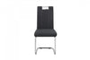 Paladin Dining Chair Grey Fabric (set Of 2)