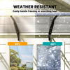 Outsunny Window Awning Door Canopy, Front Door Outdoor Patio Cover