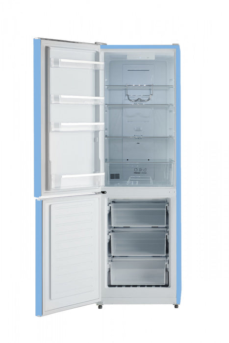 iio 11 Cu. Ft. Bottom-Freezer Retro Refrigerator - ALBR1372LB-L