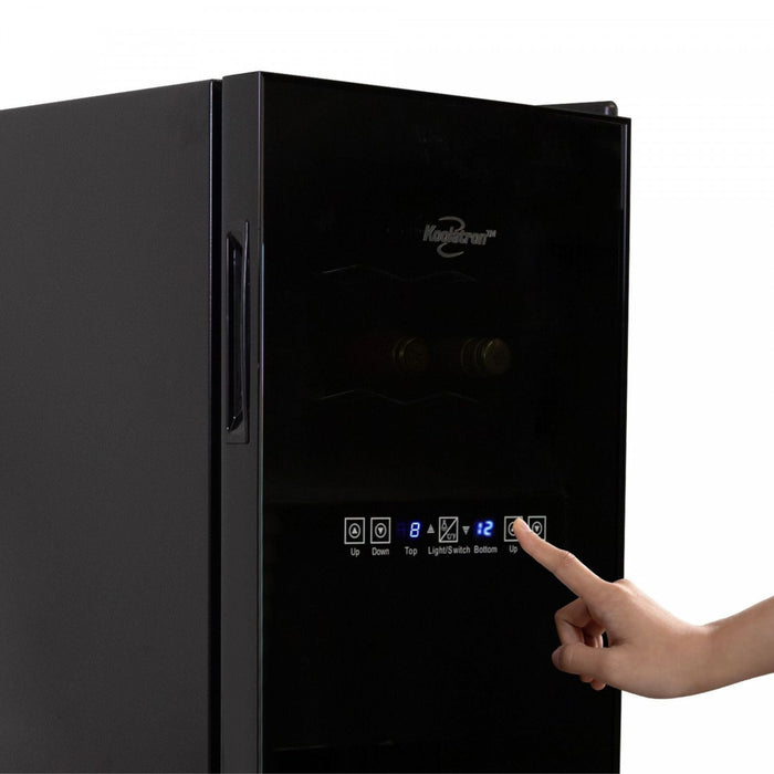 Koolatron 18 Bottle Dual Zone Wine Chiller