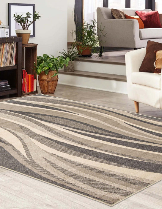 Mirage Grey Area Rug - 5'0\" x 8'0\"