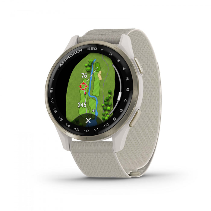Garmin Approach S50 Amoled Golf Smartwatch - Gps, 43,000 Preloaded Courses 