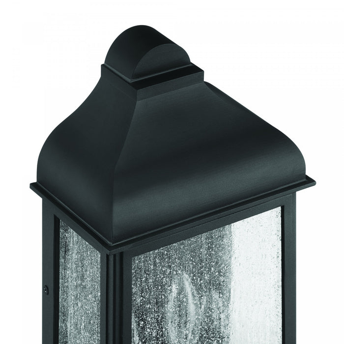 Madrid 3 Light Outdoor Wall Sconce, Black