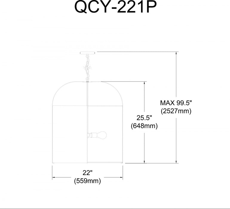 Dainolite Quincy 3 Light Pendant Matte Black White Shade Lamp