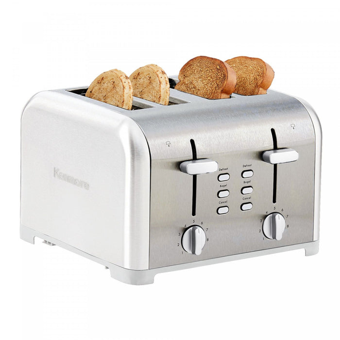 Kenmore 4-Slice Toaster with Dual Controls White - KKTSDC4SW