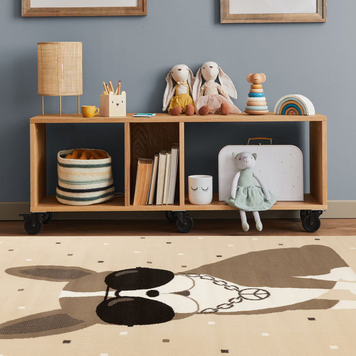 Forte Kids Swaggy Dog Area Rug - 5'3\" x 7'5\"