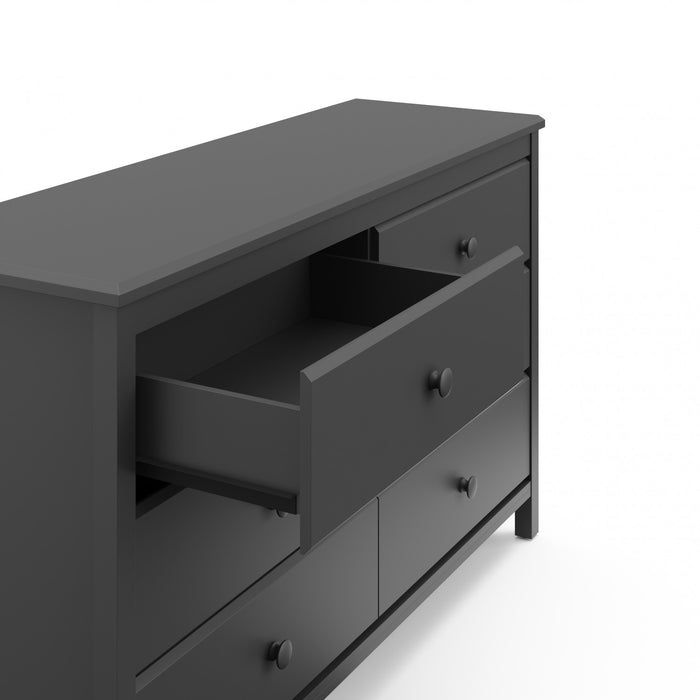 Storkcraft Alpine 6 Drawer Dresser - Gray