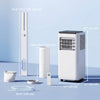 HOMCOM 10000 BTU AC Unit, Portable Air Conditioner with WiFi Control, White
